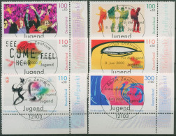 Bund 2000 Jugend EXPO 2000 Hannover 2117/22 Ecke 4 TOP-ESST Berlin (E3219) - Used Stamps