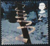 GB 2003 Yv. N°2502 - Noël - Sculptures De Glace D'Andy Goldsworthy - 2nd Spirale De Place - Oblitéré - Used Stamps