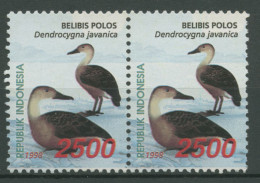 Indonesien 1998 Tiere Entenvögel Java-Pfeifgans 1857 Paar Postfrisch - Indonésie