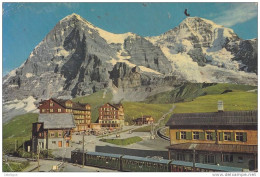 CPA SUISSE - SCHEIDEGG - Eiger-Nordwand Und Mönch - Autres & Non Classés