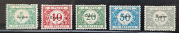 1914   OC101-105  */mh - OC55/105 Eupen & Malmédy