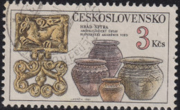 1982 Sud-Vietnam ⵙ Mi:CS 2674, Sn:CS 2418, Yt:CS 2494, Sg:CS 2635, Archaeological Finds From Nitra Castle - Used Stamps