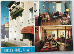 CP LOURDES 65 Hôtel St Avit 32 Rue De L'Egalité - Lourdes
