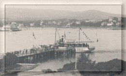 ** LOKAL FERGE. UTSIKT Fra BYGDØNES, BYGDØ. OSLO **  LOCAL FERRYBOAT, STEAMER. CHRISTIANIA, OSLO  NORWAY ** - Norvegia