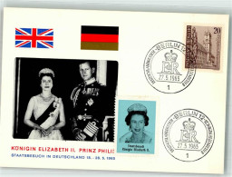 10712731 - Staatsbesuch Koenigin Elizabeth II  Berlin 27.5.1965 + Vignette  Politik - Other & Unclassified