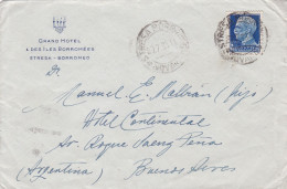 Italy - 1938 - Letter - Sent From Borromeo To Buenos Aires, Argentina  - Caja 31 - Afgestempeld