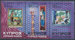 Chipre  420/422 ** MNH. 1975 - Nuevos