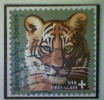 United States, Scott #B4, Used(o), 2011 Tiger Cub, (44+11)¢ - Used Stamps
