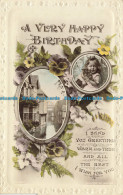 R649536 A Very Happy Birthday. Lilywhite Photographic Series. RP. 1908 - Monde