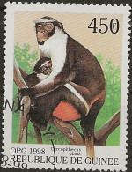 Guinée N°1255Y (ref.2) - Monkeys