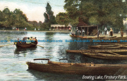 R648462 Finsbury Park. Boating Lake. J. W. B. Commercial Series. No. 307 - Monde