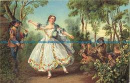 R648463 Wallace Collection. Mdlle Camargo Dancing. Lancret. Misch. World Galleri - Monde