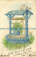 R649550 The Well With Blue Flowers. M. S. I. B. Serie. 275 - Monde