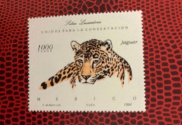 MEXICO 1991 1v Neuf MNH ** Sc 1696 Mamíferos Mammals Säugetiere Mammiferi Mammifère - Félins