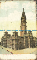 R649558 Pa. City Hall. Philadelphia. Souvenir Post Card - Monde