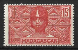 MADAGASCAR........" 1930..".....15c.....SG129........MH... - Unused Stamps