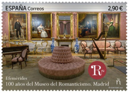 ESPAÑA SPAIN ESPAGNE SPANIEN 2024 - EFEMÉRIDES - 100 AÑOS DEL MUSEO DEL ROMANTICISMO. MADRID - NUEVO MNH - Nuovi