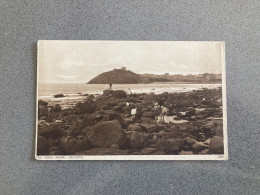 The Rock Shore Criccieth Carte Postale Postcard - Gwynedd