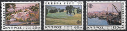 Chipre  459/461 ** MNH. 1977 - Neufs