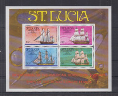 St Lucia - 1976 - Ships - Yv Bf 07 - Ships