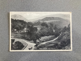 Aber Bridge And Valley Carte Postale Postcard - Caernarvonshire