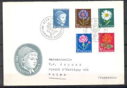 LIQUIDATION TOTALE : 1963 - Zu 200L/204L - Mi N° 786y/790y - Yv N° 721/25 - Oblitérés (o) Sur FDC - Storia Postale