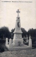 Cpa NORMANVILLE 76 Monument Aux Morts De La Grande Guerre - Andere & Zonder Classificatie