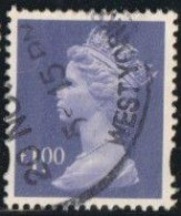 GB 1995 Yv. N°1831 - 1£ Lilas Clair Métallisé - Oblitéré - Machin-Ausgaben