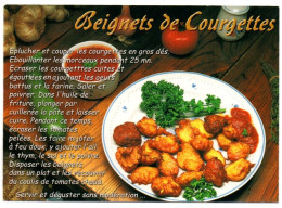 Lot De 5 CP. (Beignets De Courgettes; Les Farcous; Aligot; Le Gâteau Breton; La Potée Auvergnate). - Recipes (cooking)