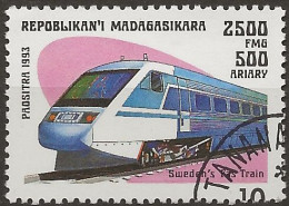 Madagascar N°1323 (ref.2) - Trains