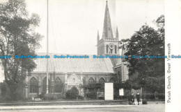 R650315 Great Yarmouth. Parish Church. Postcard - Monde