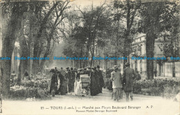 R649008 Tours. I. Et L. Flowers Market Beranger Boulevard. A. Papeghin - Monde