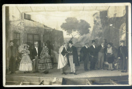 Cpa Carte Photo Pièce De Théâtre    STEP195 - Theater