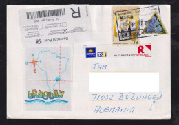 Uruguay 2009 Registered Cover PAYSANDU To Germany - Uruguay