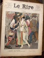 Le Rire 1922 - N° 160 161 162 163 - Carnaval Lénine Misère En Russie Berlin Munich Contribuable - !!! 1 Couv Détachée - Autres & Non Classés