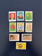 MADAGASCAR 1984 1985 10 V Neuf ** MNH YT 726 A 731 692 708 714 741 - Madagaskar (1960-...)