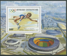 Zentralafrikanische Rep. 1987 Olymp. Spiele Seoul Block 420 Postfrisch (C28343) - Centrafricaine (République)