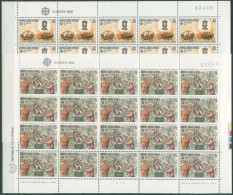 Zypern 1982 Europa: Historische Ereignisse 566/67 Bögen Postfrisch (SG6688) - Unused Stamps