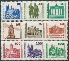 DDR 1990 Bauwerke Denkmäler 3344/52 Postfrisch - Ungebraucht