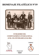 ESPAÑA SPAIN ESPAGNE SPANIEN 2022 - HOMENAJE FILATÉLICO EDIFIL 19 - 130 ANIVERSARIO COMITÉ OLÍMPICO INTERNACIONAL - Unused Stamps