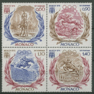 Monaco 1972 Olympia München Sommerspiele 1045/48 ZD Postfrisch (C91472) - Neufs