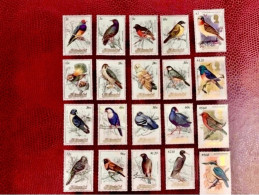 COOK ISLANDS 1984 Aitutaki Série Complete 20v Neuf MNH ** Mi 370 / 403 Ucello Oiseau Bird Pájaro Vogel - Parrots