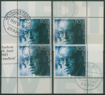 Bund 2000 Politiker Herbert Wehner 2092 Alle 4 Ecken Gestempelt (E3135) - Used Stamps