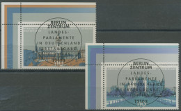 Bund 1999 Landesparlamente 2036/37 Ecke 1 Mit TOP-ESST Berlin (E3015) - Used Stamps