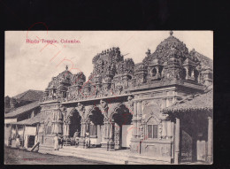 Colombo - Hindu Temple - Postkaart - Sri Lanka (Ceylon)