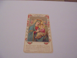 Sainte Mère Image Pieuse Religieuse Holly Card Religion Saint Santini Sainte Sancte Sancta Santa - Devotion Images