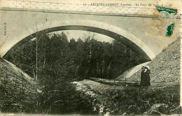 Cpa REJTONS LUGAUT 40 Le Pont De La Voie Ferrée - Other & Unclassified