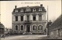 Postcard Izieux Loire, Chateau La Mairie, VF Unused ! - Saint Chamond