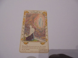 Sainte Vierge Image Pieuse Religieuse Holly Card Religion Saint Santini Sainte Sancte Sancta Santa - Devotion Images