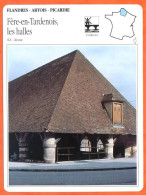 02 FERE EN TARDENOIS LES HALLES  Aisne  FLANDRES ARTOIS PICARDIE Géographie Fiche Illustrée Documentée - Geografia